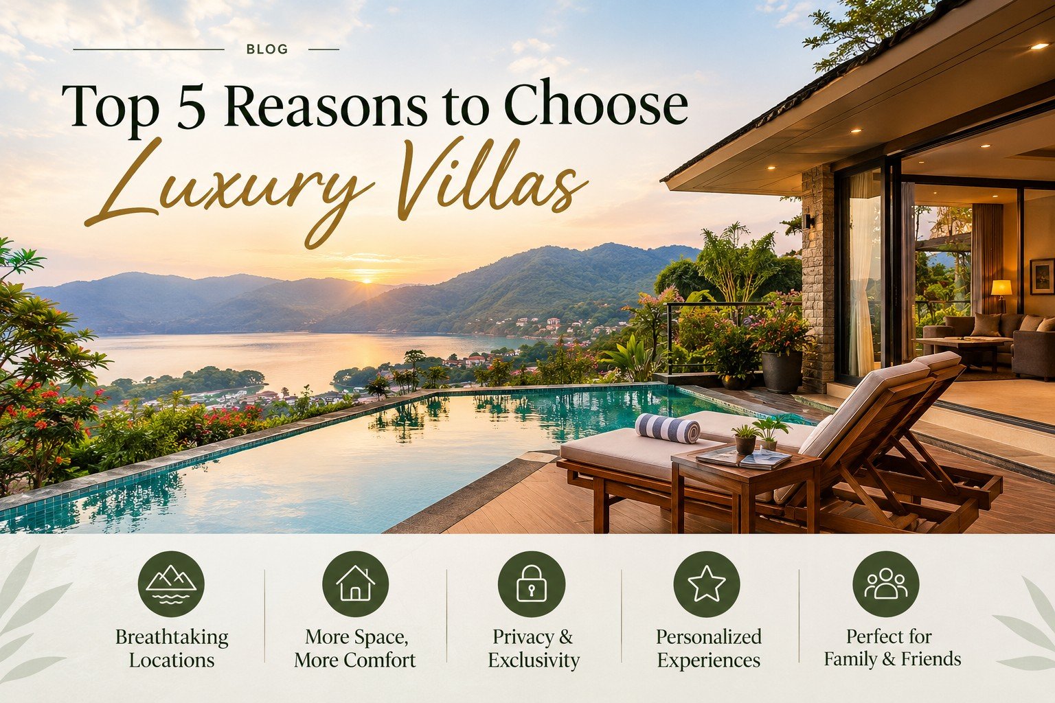 Top 5 Reasons to Choose Luxury Villas