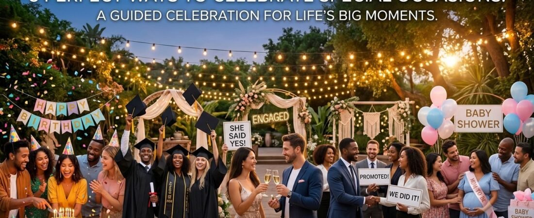 5 Perfect Ways to Celebrate Special Occasions